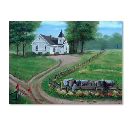 Arie Reinhardt Taylor 'Plateau Methodist' Canvas Art,14x19